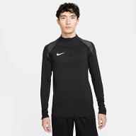 ナイキ メンズ サッカー/フットサル ジャージジャケット Dri-FIT ストライク 1/2 ジップ L/S ドリル トッ…