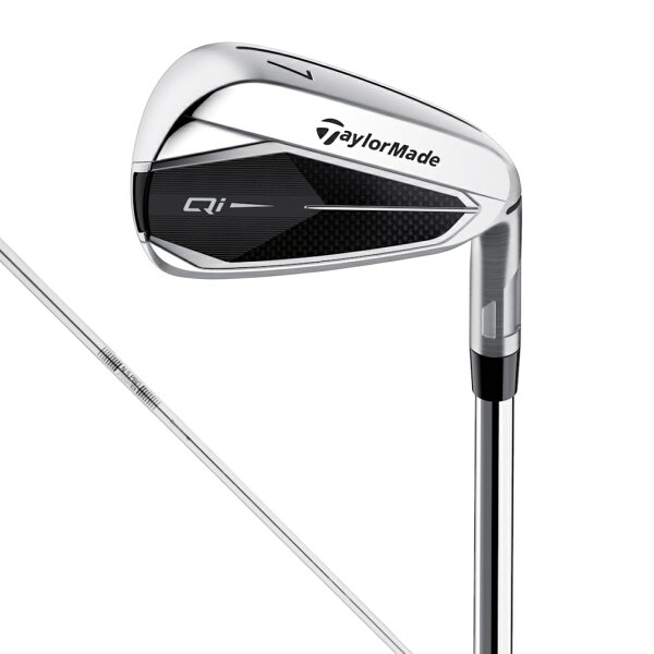 最大10％OFFクーポン【9/15】 テーラーメイド Qi IRON ゴルフ アイアンセット S/N.S.PRO 910GHR/N.S PRO 820GH 5本セット 2024年モデル メンズ TaylorMade