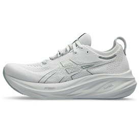 アシックス GEL-NIMBUS 26 ゲルニンバス 26 1012B601 レディス 陸上/ランニング ランニングシューズ E : グレー×シルバー asics