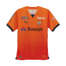 プーマ サッカー ジュニア 2024 清水エスパルス 1stユニフォーム ホーム ライセンスシャツ キッズ 子供 778934 : オレンジ PUMA