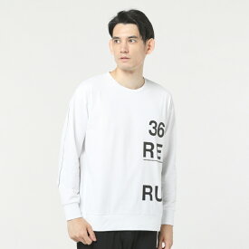 ティゴラ メンズ 陸上/ランニング 360度リフレクター機能つき 長袖Tシャツ ユニセックス TR-3R3603TL : ホワイト TIGORA