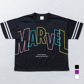 マーベル ジュニア キッズ 子供 半袖 機能 Tシャツ 接触冷感Tシャツ MV-9C42124TSG スポーツウェア MARVEL