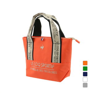 最大10%OFFクーポン 【10/24〜10/27】 ルコックスポルティフ ゴルフ レディース ポーチ(ミニトートバッグ) ロゴテープデザイン (QQCXJA43) le coq sportif GOLF