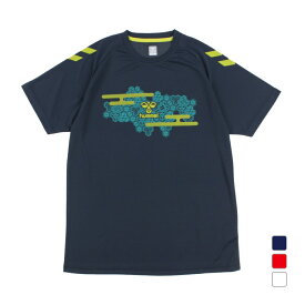 ヒュンメル メンズ レディス ハンドボール 半袖プラクティスシャツ HB JAPAN Tシャツ HAP1197 hummel