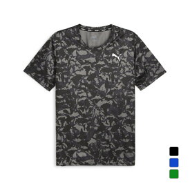 プーマ メンズ 半袖 機能 Tシャツ TRAIN FAV AOP SS Tシャツ 525476 スポーツウェア PUMA