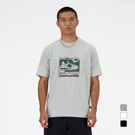 ニューバランス メンズ 半袖 Tシャツ リラックス ショートスリーブTシャツ New Balance Ad MT41593 スポーツウェア New Balance