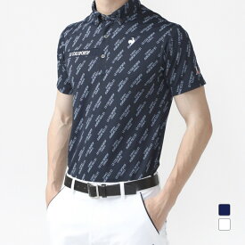 ルコックスポルティフ ゴルフ ゴルフウェア 半袖シャツ 春 夏 【ストレッチフォーサー】小柄半袖シャツ (QGMXJA06) メンズ le coq sportif GOLF