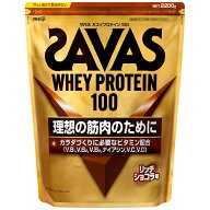 最大10％OFFクーポン 【5/9〜5/16】 ザバス ホエイプロテイン100 リッチショコラ味 2200g 2.2kg 2634071 …