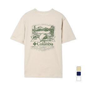 2024春夏 コロンビア メンズ アウトドア 半袖Tシャツ ロッカウェイリバー バック グラフィックショートスリーブティー XE4916 Columbia