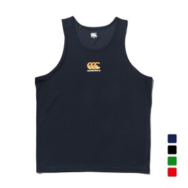 最大10％OFFクーポン カンタベリー メンズ ラグビー ノースリーブシャツ TRAINING TANKTOP トレーニングタンクトップ RG34008 CANTERBURY