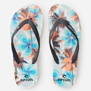4/10 ���聚�S���i�|�C���g10�{ �v�G���g���[ ���b�v�J�[�� BARREL KILLA BLOOM OPEN TOE �T���_�� 1B8MOT �����Y �}���� �r�[�`�T���_�� : �z���C�g RIP CURL
