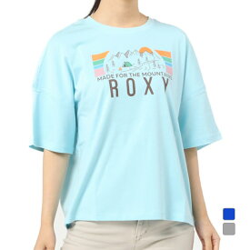 最大10％OFFクーポン 【お買い物マラソン限定】 2023春夏 ロキシー レディース サーフ 半袖Tシャツ SUNRISE TEE RST232642Y ROXY