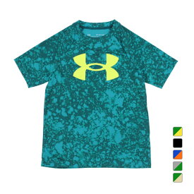 アンダーアーマー ジュニア キッズ 子供 半袖 機能 Tシャツ UAテック ビッグロゴプリント ショートスリーブTシャツ 1363278 スポーツウェア UNDER ARMOUR yoridori