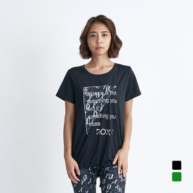 最大10％OFFクーポン 【お買い物マラソン限定】 ロキシー レディース 半袖 Tシャツ FLAMINGO TEE RST242508 スポーツウェア ヨガウェア ROXY