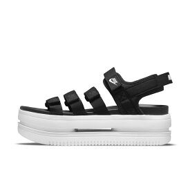 ナイキ ウィメンズ アイコン クラシック ICON CLASSIC サンダル DH0223-001 レディース スポーツサンダル ： ブラック×ホワイト NIKE DH0223 001