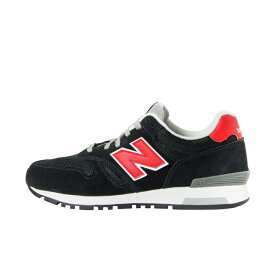 最大10％OFFクーポン 【5/30 0:00〜23:59】 ニューバランス ML565 BR1 D スニーカー ： ブラック×レッド New Balance