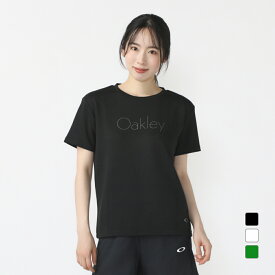 エントリーで更にD会員 P10倍【6/5 23:00〜23:59】 オークリー レディース 半袖 機能 Tシャツ RADIANT FABULOUS BOX TEE 7.0 FOA500717 スポーツウェア OAKLEY