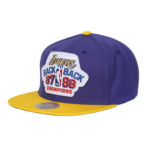 ő10OFFN[| y11/4`11/11z ~b`F&lX oXPbg{[ EFA/ 87/88 Lakers B2B Snapback HWC CJ[Y B2B XibvobN HHSS4195 Mitchell & Ness