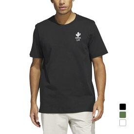 アディダス ゴルフウェア シャツ 春 夏 ADICROSS デザートプリント 半袖 Tシャツ (IB6093) メンズ adidas