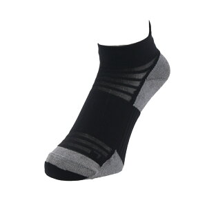 シースリーフィット メンズ レディス 陸上/ランニング ソックス ベンチレーティングライトショートソックス GC23374 : ブラック C3fit