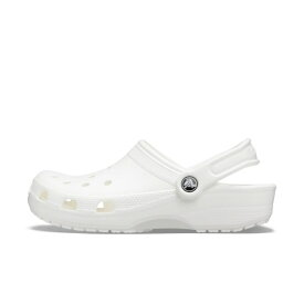 最大10％OFFクーポン 【10/4〜10/10】 クロックス Classic Clog クラシック クロッグ 10001-100 クロッグサンダル : ホワイト crocs