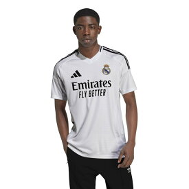 アディダス メンズ サッカー/フットサル ライセンスシャツ レアル・マドリード 24/25 ホームユニフォーム KON98 IU5011 : ホワイト adidas