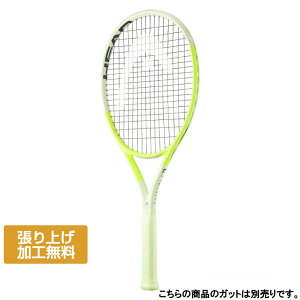 ヘッド 国内正規品 EXTREME TEAM 2024 エクストリームチーム2024 231134 硬式テニス 未張りラケット : ペールイエロー×フラッシュイエロー HEAD
