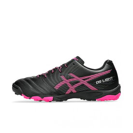 アシックス DS LIGHT JR GS TF DSライト ジュニア GS 1104A053 キッズ 子供 サッカー トレーニングシューズ 2E : ブラック×ピンク asics