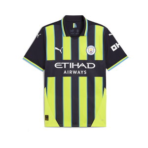 プーマ メンズ サッカー/フットサル ライセンスシャツ 2024-25 マンチェスターシティ アウェイ レプリカシャツ MCFC AWAY レプリカユニフォーム 775086 PUMA