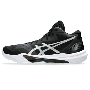 最大10%OFFクーポン 【10/24〜10/27】 アシックス SKY ELITE FF MT 3 1051A081 メンズ レディス バレーボール シューズ : ブラック×シルバー asics