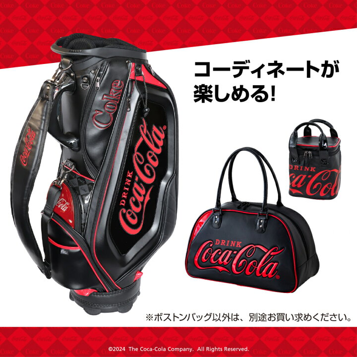 楽天市場】コカ・コーラ コカコーラ ゴルフ ボストンバッグ CC 