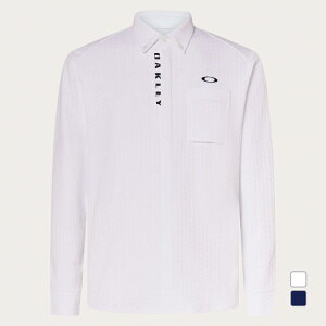オークリー ゴルフウェア 長袖シャツ 秋 冬 SUBTLE JQ LS SHIRT (FOA406962) メンズ OAKLEY