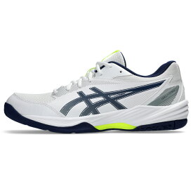 アシックス GEL-TASK 4 ゲル タスク 41071A103 メンズ レディス ハンドボール シューズ : ホワイト×ネイビー asics