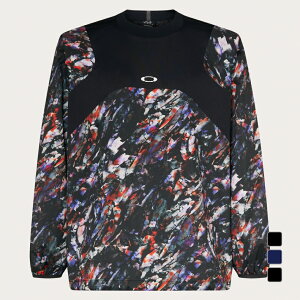 11/25聚Iōő100PobN I[N[ Y 싅 EChu[J[ STRIKING WIND MESH LS PULLOVER 6.0 FOA407094 @\ vI[o[ OAKLEY