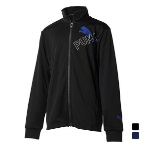 最大10%OFFクーポン 【10/30】 プーマ ジュニア キッズ 子供 長袖 ジャージ ジャケット ニットジャケット 684878 スポーツウェア アルペン・スポーツデポ限定 PUMA