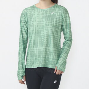 ő10OFFN[| y11/20`11/27z AVbNX fBX /jO TVc WOMEN ALL OVER PRINT LONG SLEEVE TOP 2012D087 : O[ asics