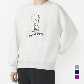ピーナッツ スヌーピー レディース スウェット トレーナー テックスウェットクルー TRPN-9C25104TJ スポーツウェア PEANUTS SNOOPY