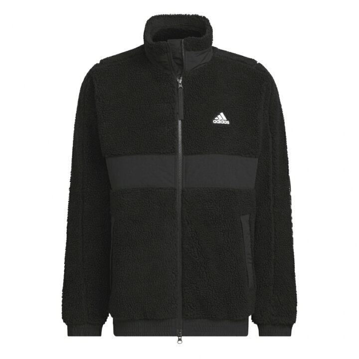 Amazon | アディダス ジャケット ワード ボアジャケット メンズ KWX95 オフホワイト (JG8585) S | ベスト 通販 adidas(アディダス) ジャケットワーディングパック ルーズフィット ボアジャケット KWX95メンズ