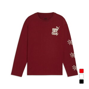 プーマ ジュニア キッズ 子供 長袖 Tシャツ ESS+ MID 90S LS Tシャツ 684036 スポーツウェア PUMA