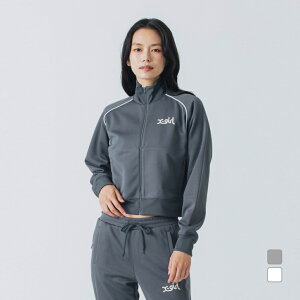 最大10%OFFクーポン 【10/24〜10/27】 X-girl レディース アウター ショートトラックジャケット SHORT TRACK JACKET 8246021011 スポーツウェア ヨガウェア エックスガール
