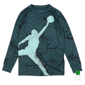 最大10%OFFクーポン 【10/30】 ジョーダン キッズ 長袖 Tシャツ JDB JUMPMAN CEMENT LS TEE 95D376 スポーツウェア JORDAN