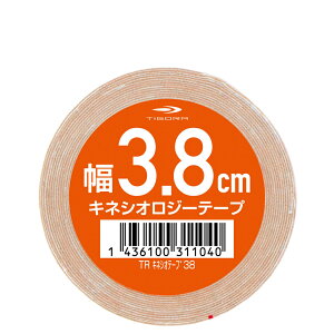 最大10%OFFクーポン 【10/30】 ティゴラ 伸縮 キネシオロジー テーピング 38mm 4.5m×1個 全4.5m 伸縮テーピング TIGORA