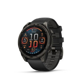 距離計 ガーミン fenix 8 Sapphire AMOLED 47mm (0100290427) ゴルフ 距離測定器 距離計 ゴルフナビ GPSゴルフナビ GPSナビ みちびき GARMIN