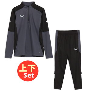 最大10%OFFクーポン 【10/30】 プーマ メンズ サッカーウェア 上下セット WINTERIZED PACK INDIVIDUAL アルティメット トップ アルティメット パンツ 659747 659748 PUMA