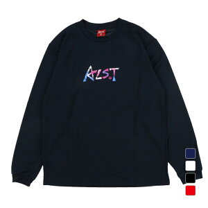 AXg Y fBX o[{[ TVc DRY L/S TVc GRUNGE LOGO VB24TS15 ALST