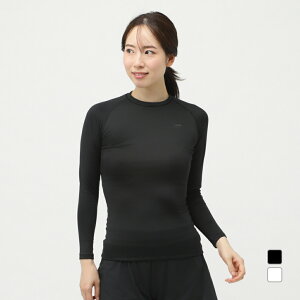 最大10%OFFクーポン 【10/24〜10/27】 ティゴラ レディース 長袖 コンプレッション インナー ベーシックコンプレッション ウォーム 長袖クルーネック TR-3F2564UT スポーツウェア ヨガウェア TIGORA