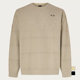最大10％OFFクーポン 【1/9〜1/16】 オークリー ゴルフウェア 長袖セーター 秋 冬 LOGO JQ SWEATER (FOA406967) メンズ OAKLEY