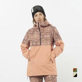 最大10％OFFクーポン 【1/20】 サロモン レディース スキー ジャケット バシュレイ アノラック BASHLEY ANORAK W LC2273000 SALOMON