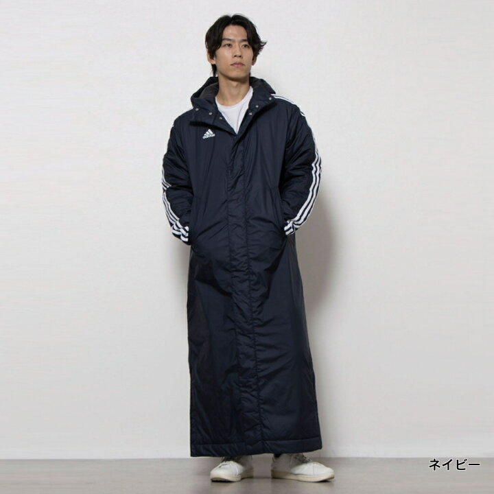楽天市場】アディダス メンズ ベンチコート M スーパーロング パデッド 
