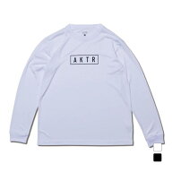 アクター メンズ レディス バスケットボール 長袖Tシャツ BASIC LOGO L/S SPORTS TEE 524-005005 AKTR